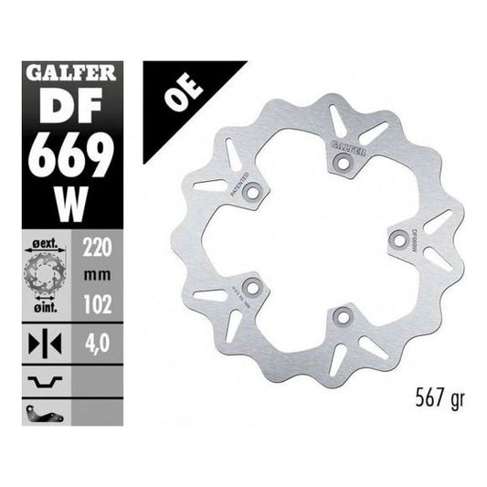 Galfer Achter Schijfrem Aprilia RS 660 2021-2023