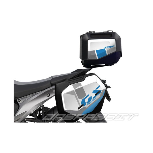 BMW R 1300 GS VARIO koffer stickerset wit