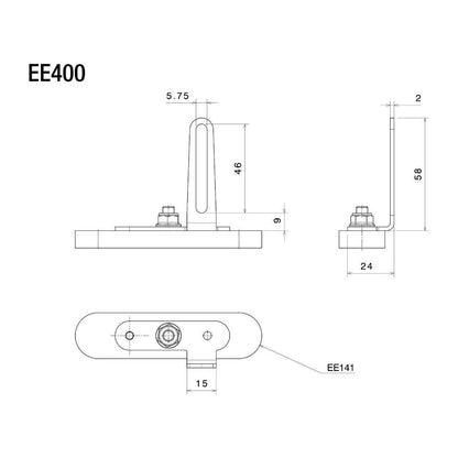EE400 UNIVERSELE ZIJREFLECTORKIT (EURO4) RIZOMA