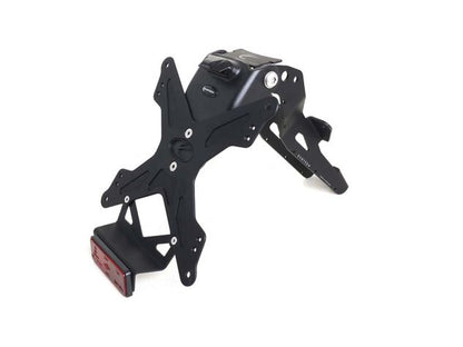 EVOTECH ADJUSTABLE ALUMINUM LICENSE PLATE HOLDER TRIUMPH SPEED TRIPLE 1200 RR 2022-2024