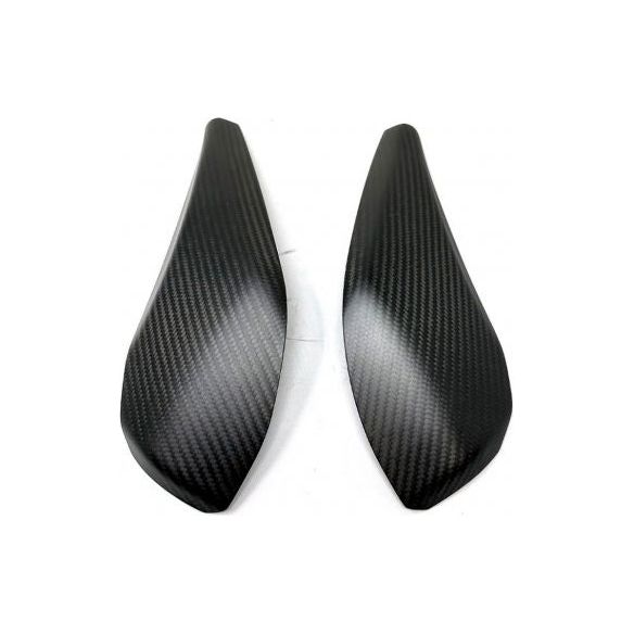 Extreme Components Matte Carbon Tank Cover voor Aprilia Tuono V4 1100 Factory 2021-2024