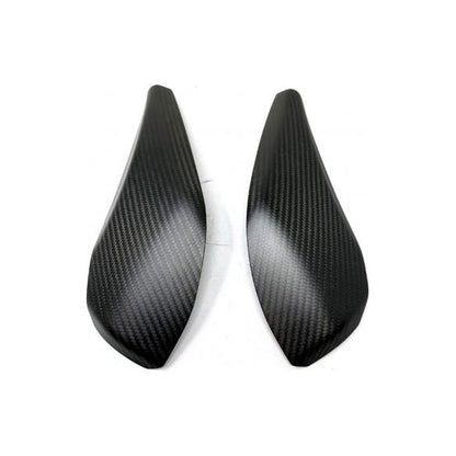 Extreme Components Matte Carbon Tank Cover voor Aprilia Tuono V4 1100 Factory 2021-2024
