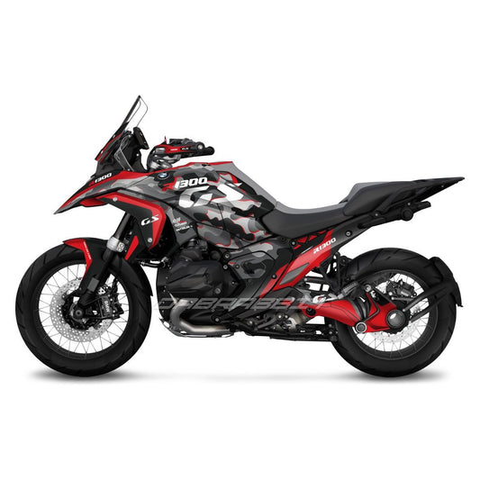 BMW R1300GS stickerset pack camo