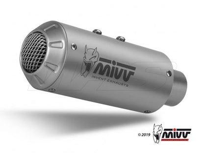 FULL SYSTEM 2x1 MIVV MK3 STAINLESS STEEL KAWASAKI Z 650 2017-2023