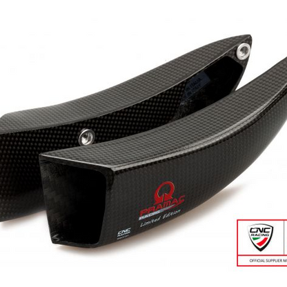 GP DUCTS FRONT BRAKE COOLING SYSTEM PRAMAC CNC RACING DUCATI DIAVEL V4 2023