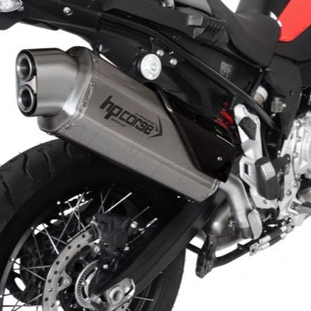 HP CORSE 4 TRACK R TITANIUM EXHAUST SILENCER BMW F 750 GS 2018-2023