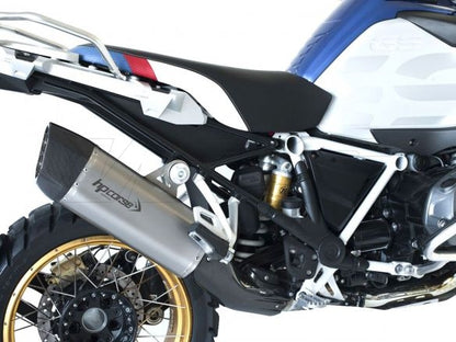 HP CORSE SILENCER SP-3 CARBON SHORT FROSTED STEEL BMW R 1250 GS 2018-2023