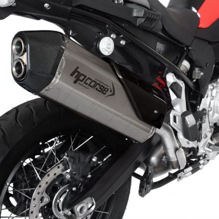 HP CORSE SPS-CARBON TITANIUM EXHAUST SILENCER BMW F 750 GS 2018-2023