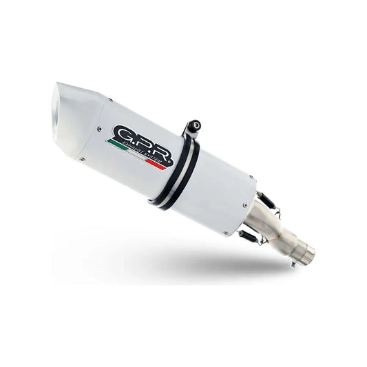 GPR Albus Evo4 Uitlaat Wit Cf Moto 700 MT 2023-2024 Goedgekeurd