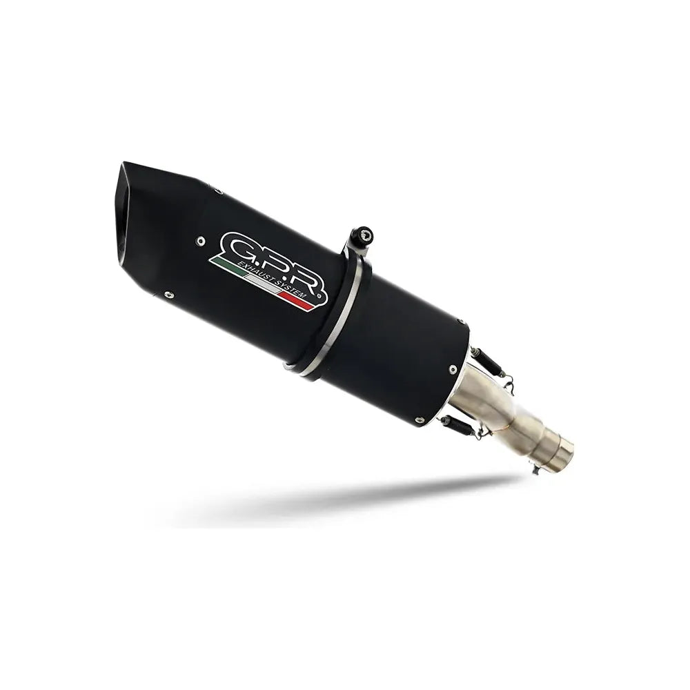 GPR Furore Evo4 Uitlaat Mat Zwart CF Moto 700 MT 2023-2024 Goedgekeurd