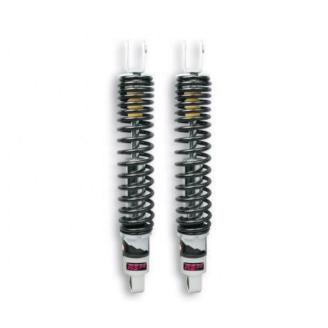 MALOSSI TWINS REAR SHOCK ABSORBER PAIR-LENGHT 345MM YAMAHA X MAX 125 IE 4T LC EURO 4 2017+ (E3V9E)