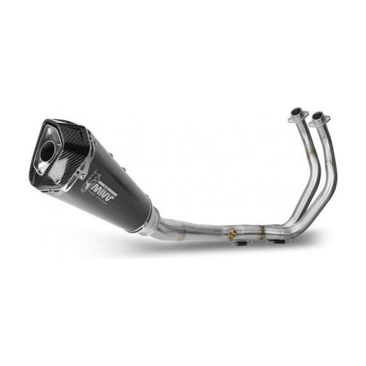 MIVV Complete Uitlaat Delta Race Zwart RVS Aprilia RS 660 (2020-2024)