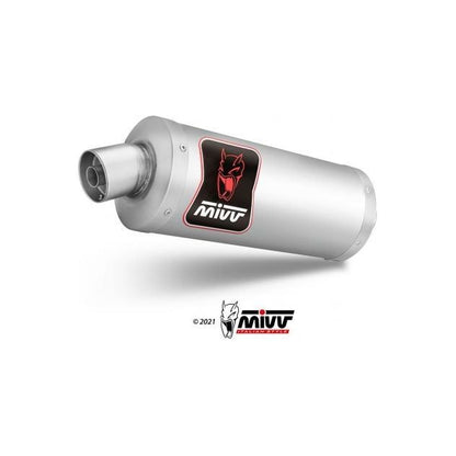 MIVV DAKAR STAINLESS STEEL SILENCER EURO5 APPROVED APRILIA TUAREG 660 2022-2024