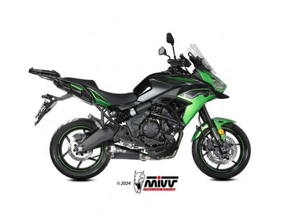 MIVV DELTA RACE BLACK STAINLESS STEEL SILENCER KAWASAKI VERSYS 650 2024
