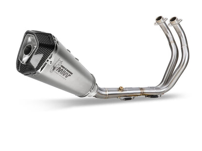 MIVV DELTA RACE STEEL COMPLETE EXHAUST SILENCER YAMAHA TRACER 9 / GT 2021-2023