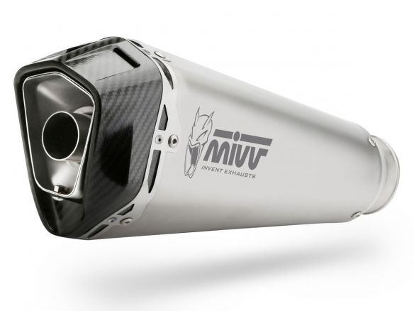 MIVV SILENCER SLIP-ON DELTA RACE STEEL CARBON KAWASAKI Z H2 2020-2024