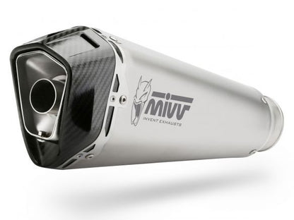 MIVV SILENCER SLIP-ON DELTA RACE STEEL CARBON KAWASAKI Z H2 2020-2024