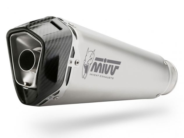 MIVV SILENCER SLIP-ON DELTA RACE STEEL CARBON KAWASAKI Z H2 2020-2024