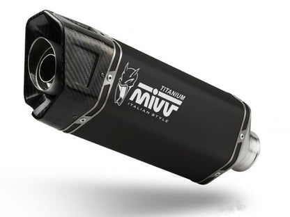 MIVV SR-1 BLACK TITANIUM SILENCER TRIUMPH SPEED TRIPLE 1200 RR / RS 2021-2024