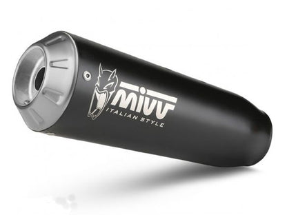 MIVV X-M1 BLACK STEEL SILENCER DUCATI SCRAMBLER 800 ICON 2021-2022 NOT APPROVED