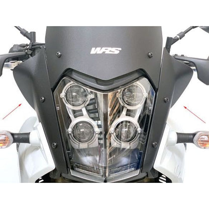ZIJ DEFLECTORS WRS MATT BLACK YAMAHA TENERE 700 2019-2024