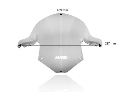 RACE HIGH WINDSCREEN WRS DARK SMOKED +80MM BMW S 1000 RR 2019-2024