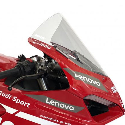 RACE HIGH WINDSCREEN WRS TRASPARENT +45MM DUCATI PANIGALE V4 / S 2018-2019