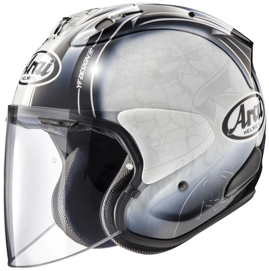 Arai VZ RAM Harada White Edition Jethelm