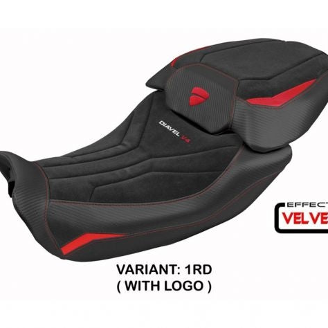SEAT COVER DIABLO VELVET DUCATI DIAVEL V4 2023-2024