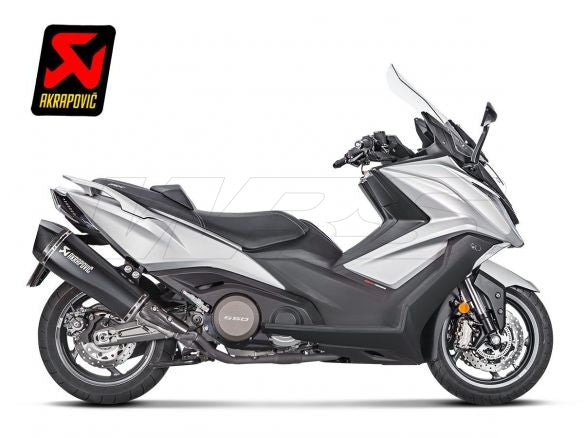 SILENCER AKRAPOVIC INOX BLACK KYMCO AK 550 2017-2020