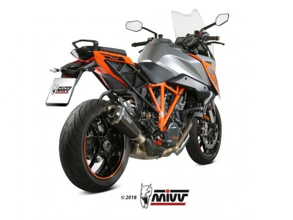 SILENCER MIVV DELTA RACE STAINLESS STEEL BLACK KTM 1290 SUPER DUKE GT 2016-2024