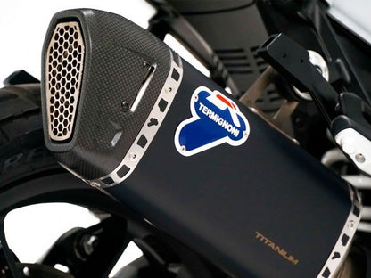 TERMIGNONI APPROVED BLACK TITANIUM SILENCER BMW R 1300 GS 2023-2024