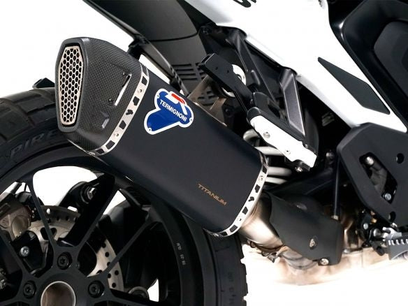 TERMIGNONI APPROVED BLACK TITANIUM SILENCER BMW R 1300 GS 2023-2024