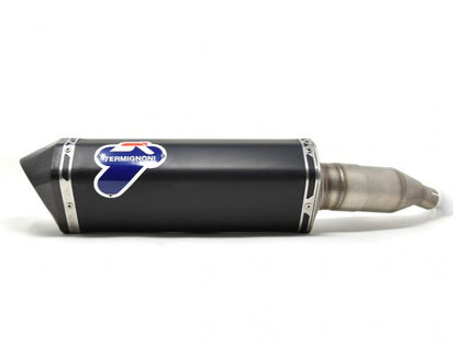 TERMIGNONI BLACK TITANIUM SCREAM SLIP-ON SILENCER YAMAHA X-MAX 300 2017-2020