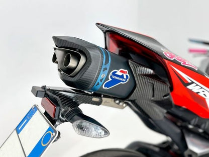 TERMIGNONI COMPLETE EXHAUST SYSTEM 4 EXIT TITANIUM + CARBON TANK DUCATI STREETFIGHTER V4 23-24