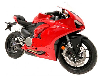 TERMIGNONI COMPLETE SIDE EXHAUST SYSTEM + UPMAP TITANIUM STEEL DUCATI STREETFIGHTER V2