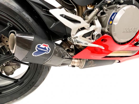 TERMIGNONI COMPLETE SIDE EXHAUST SYSTEM + UPMAP TITANIUM STEEL DUCATI STREETFIGHTER V2
