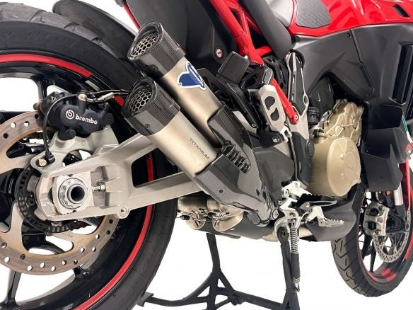 TERMIGNONI TITANIUM STEEL SILENCER KIT + UPMAP DUCATI MULTISTRADA V4 / S 2021-2023
