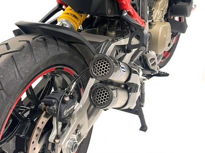 TERMIGNONI TITANIUM STEEL SILENCER KIT + UPMAP DUCATI MULTISTRADA V4 / S 2021-2023