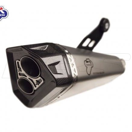 SILENCER APPROVED TERMIGNONI INOX BLACK BMW R 1200 GS 2017-2018