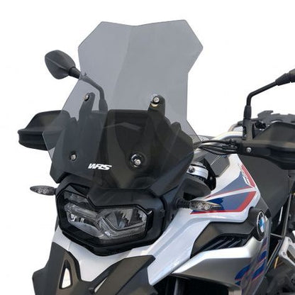 WRS SMOKED CAPONORD WINDSCREEN + MOUNTING KIT BMW F 850 GS ADVENTURE 2018-23