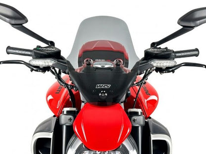 WRS WINDSCREEN TOURING DARK SMOKED DUCATI DIAVEL V4 2023-2024